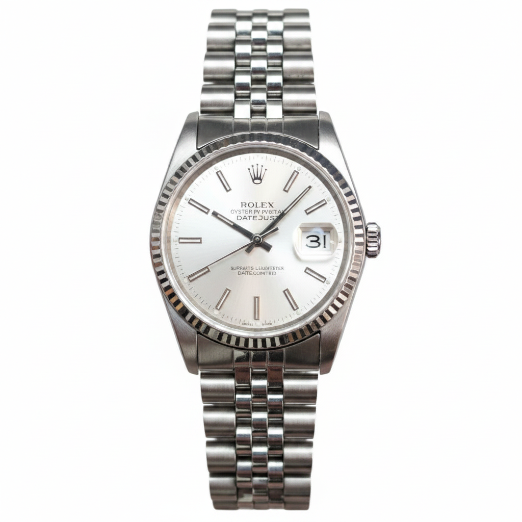 Rolex Datejust Silver Dial Refined
